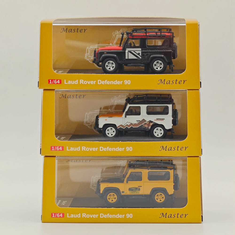 1:64 Scale Land Rover Defender 90 Camel Cup Diecast Model Car - Miniature Collectible Toy Vehicle for Adults & Kids - Perfect for Display, Gifts, and Off-Road Adventure Scenes