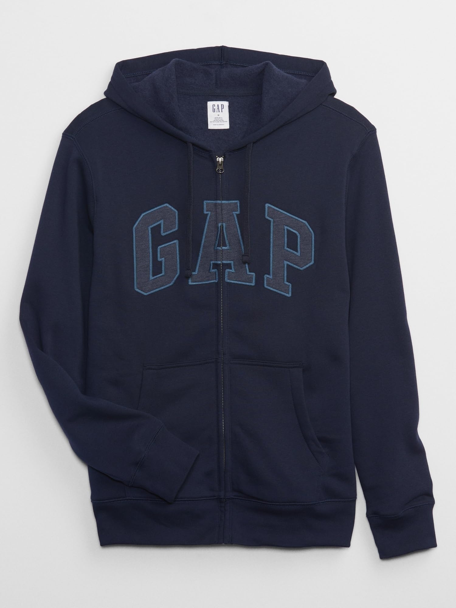 GAP Logo Hoodie - Full Zip Sweatshirt for Men & Women | Casual Streetwear & Loungewear | Perfect for Everyday Wear, Gym, and Outdoor Activities