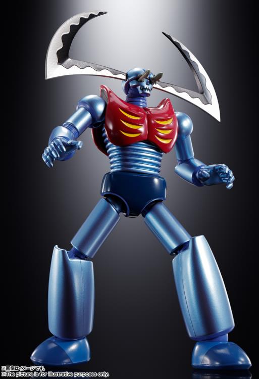 Bandai Soul of Chogokin GX-25R Garada K7 & GX-26R Doublas M2 Mazinger Z Action Figures Set - Collectible Robot Toys for Anime Fans and Display
