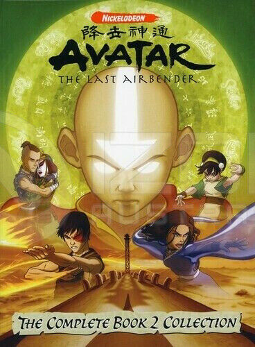 Avatar The Last Airbender Complete Book 2 Collection DVD | Animated Series | Action Adventure | Perfect for Fans & Collectors | Great for Movie Nights & Gifts