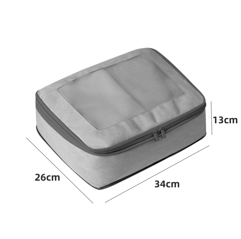 Comfort Travel CC02 Medium Compression Packing Cube - Natural Color | Perfect for Organizing Clothes in Suitcases & Backpacks | Travel Essentials for Business Trips & Vacations