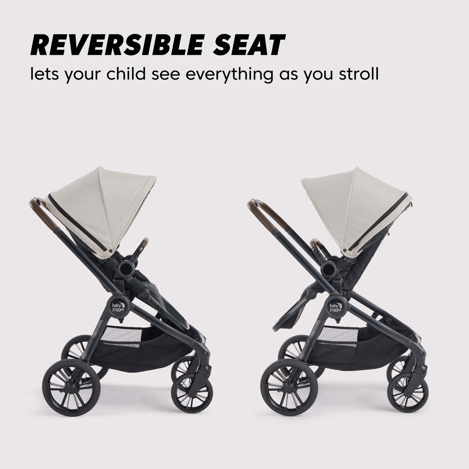 Baby Jogger City Sights Stroller All-in-One Travel System with Car Seat Adapter & Canopy - Lightweight Compact Stroller for Newborns to Toddlers - Perfect for City Walks, Shopping & Travel