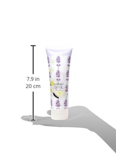 Lavender Vanilla Body Cream - 8.5 oz Moisturizing Lotion for Dry Skin - Hydrating & Soothing Cream for Hands, Feet & Body - Perfect for Nighttime Relaxation & Self-Care Routine