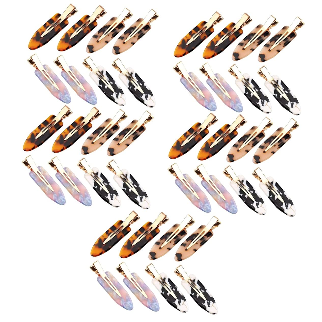 Beavorty 40 Pcs Alligator Hair Clips for Women - Small No Bend Hairpins for Makeup & Hair Styling | Perfect for Salon, DIY Hairstyling & Beauty Routines