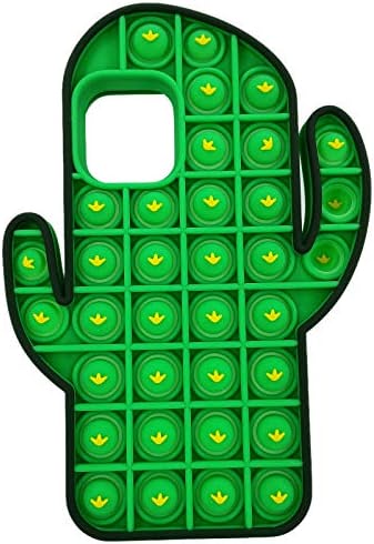 Moreup Pop Phone Case - Push Bubble Fidget Case Cover for iPhone & Samsung - Stress Relief & Phone Protection - Perfect for Anxiety Relief, Office, School & Travel
