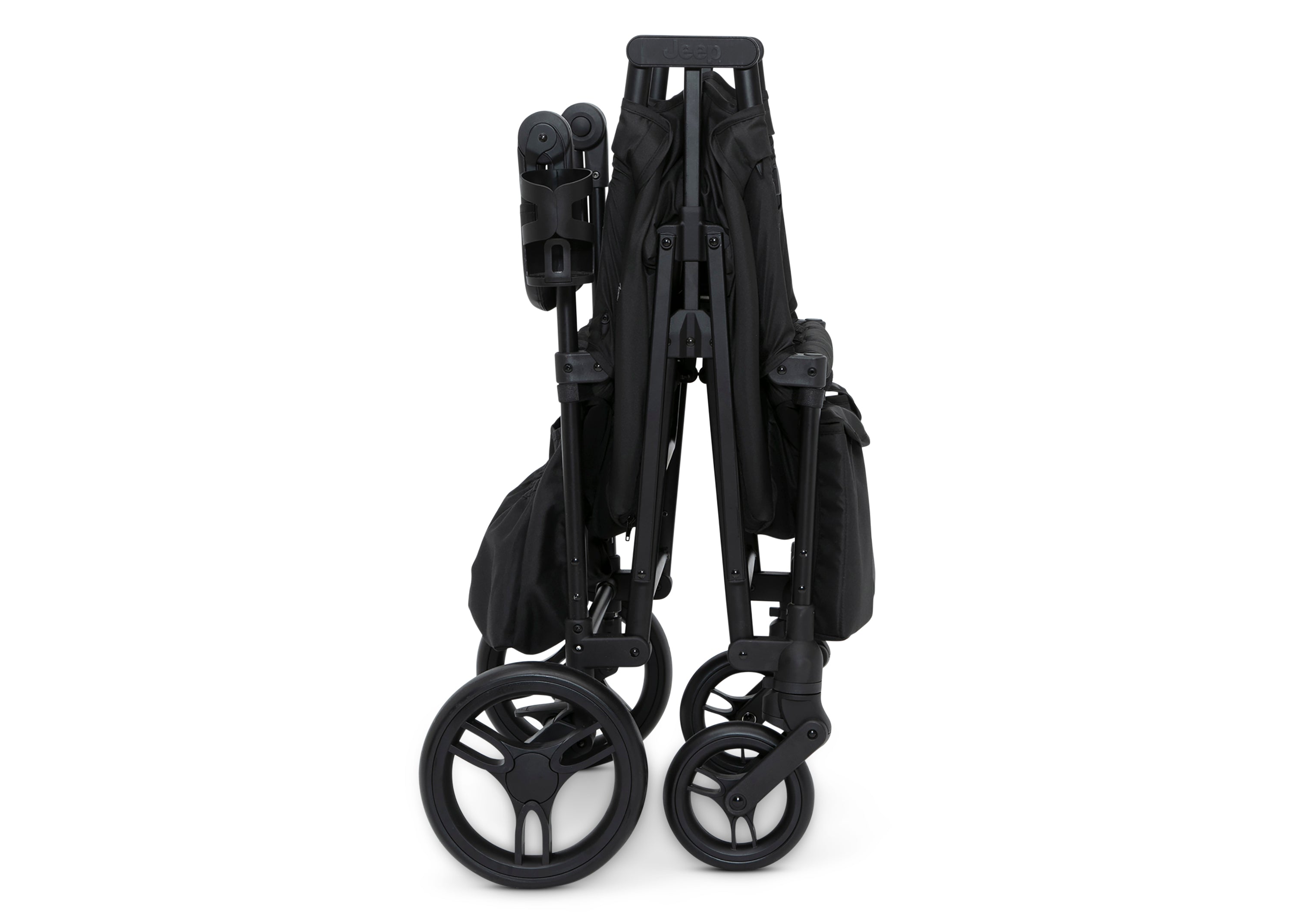 Jeep Evolve Stroller Wagon - All-Terrain 4-Wheel Push Wagon for Kids | Perfect for Beach, Park & Family Outings