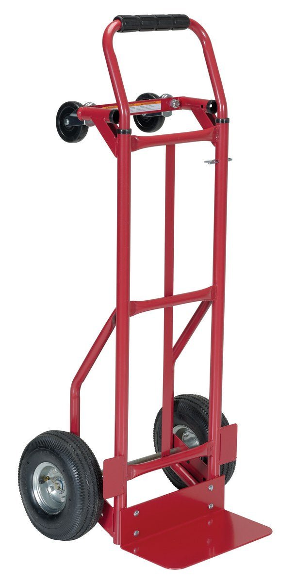 Convertible Hand Truck - Heavy Duty Folding Dolly Cart with 600 lbs Capacity for Moving, Warehouse & Home Use | Multi-Purpose Utility Cart for Transporting Boxes, Furniture & Appliances