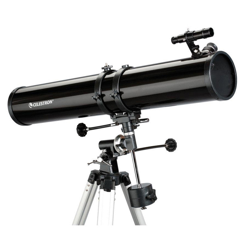 Celestron PowerSeeker 114 EQ Telescope - 114mm Reflector Telescope with Equatorial Mount for Astronomy Beginners | Perfect for Stargazing, Moon Observation & Astrophotography