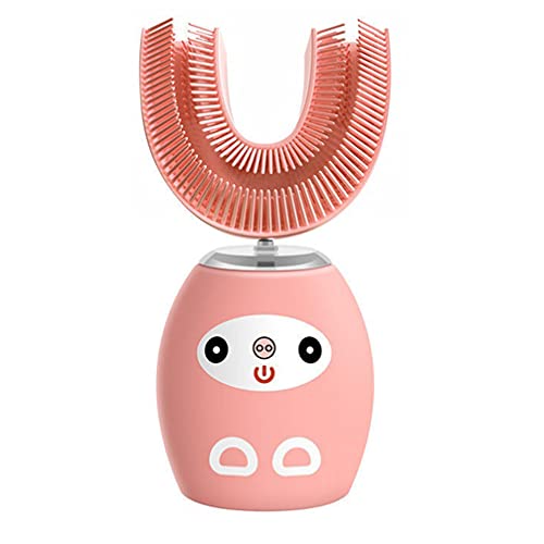 **Kids Electric Toothbrush - U-Shaped Silicone Toothbrush for Children & Toddlers | 360° Oral Cleaning, Whitening & Gentle Care | Perfect for Daily Brushing & Travel**