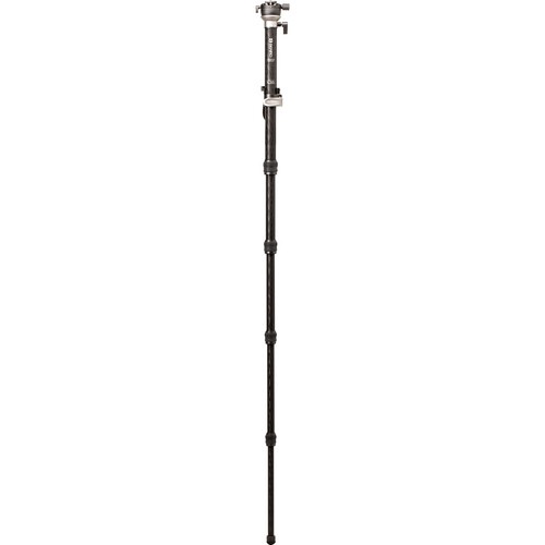 Benro MSDPL46C Carbon Fiber Monopod with Leveling Pan Head - Lightweight & Durable for Photography, Videography, Travel & Outdoor Shooting