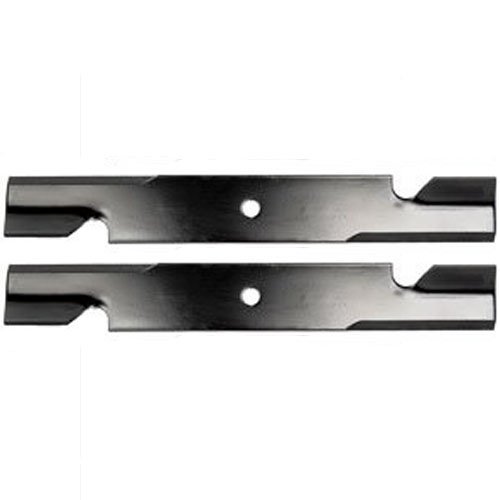 (2 Pack) Premium Replacement Notched Lawn Mower Deck Blade for Ferris 21227S 5021227S 5021227X2 | 18