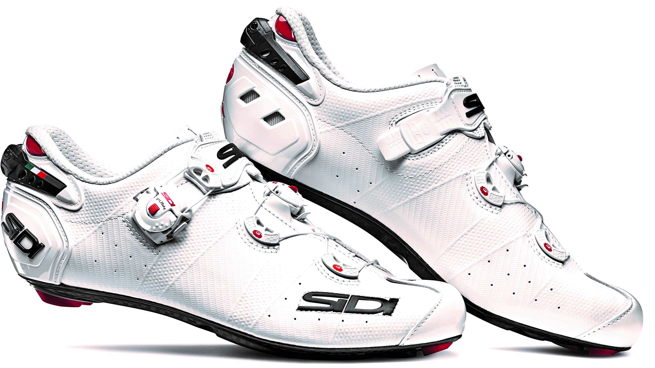 Sidi Men's Wire 2 Carbon Road Cycling Shoes - Lightweight & Stiff Carbon Sole for Competitive Riders | Perfect for Road Racing & Training