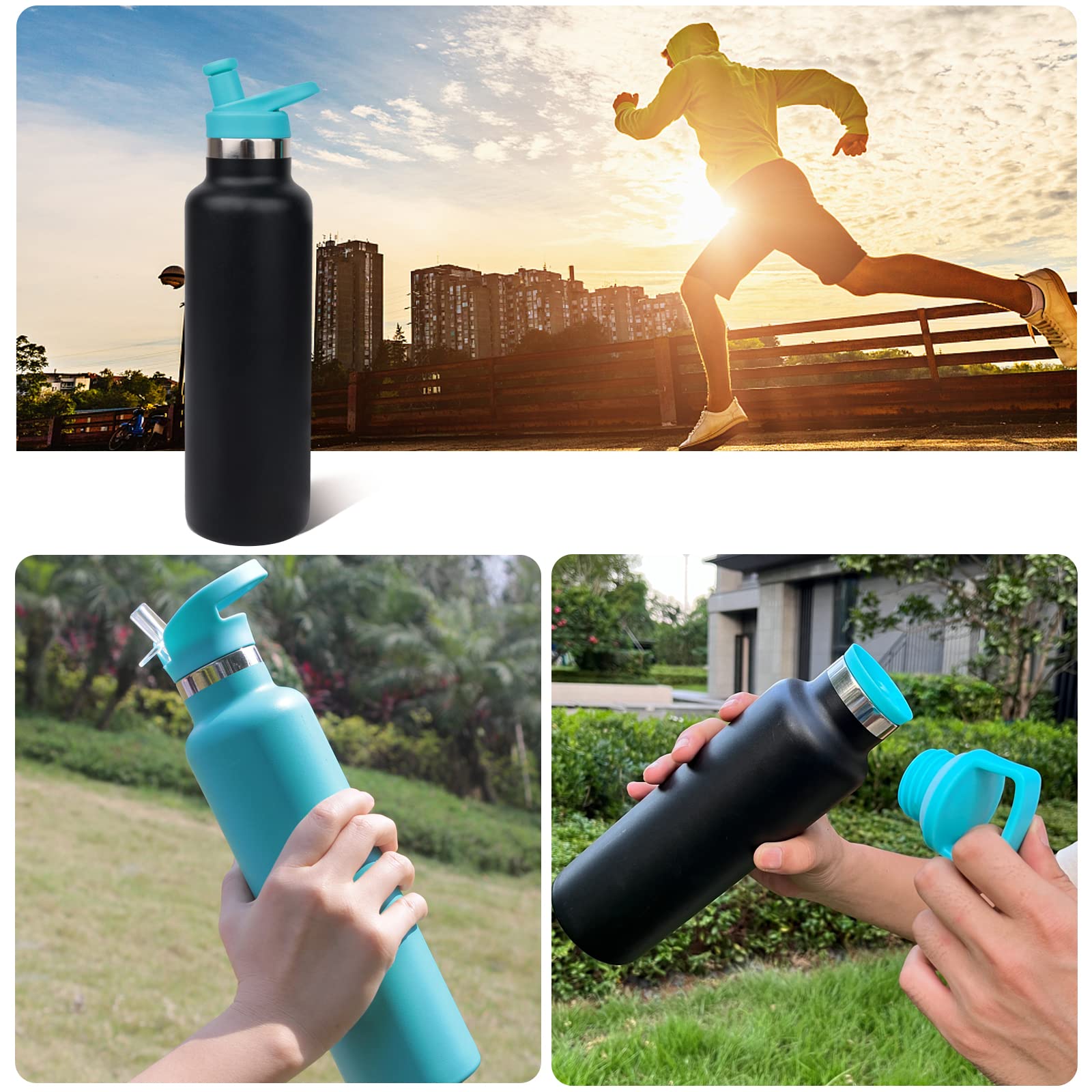 Morla Standard Size Lid - Compatible with Hydro Flask & Simple Modern Ascent Water Bottles | Leak-Proof, Durable Replacement Cap for Outdoor, Gym & Daily Hydration
