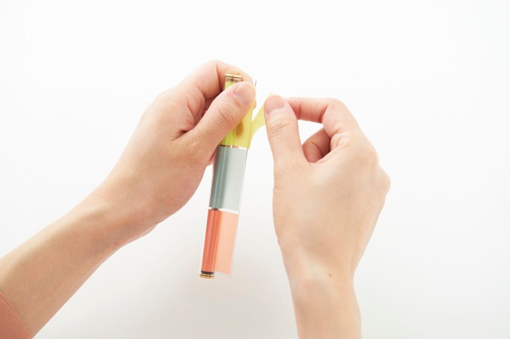 PENtONE Roll-Type Film Sticky Notes by Kanmido - Transparent Self-Adhesive Memo Pads for Office, School & Home Organization