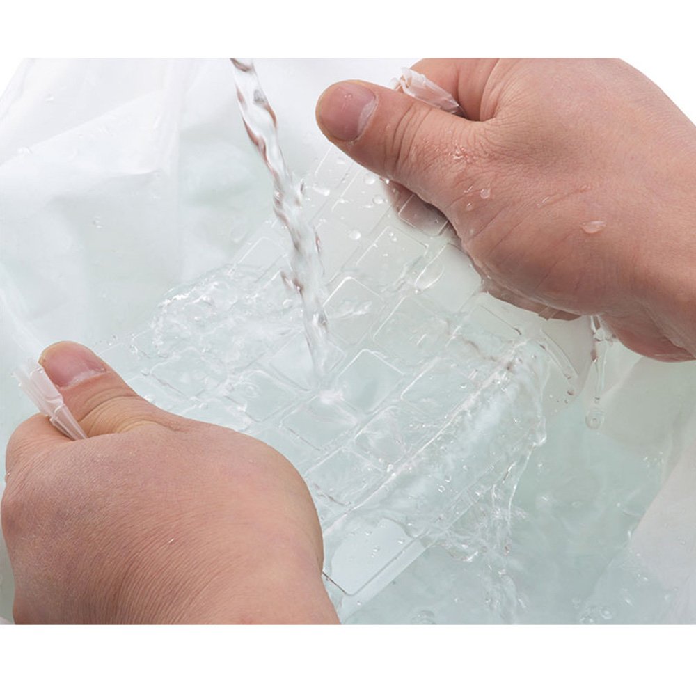 Ultra Thin Keyboard Cover Protector for MacBook Pro 13/15 inch & MacBook Air 13 inch - Clear Soft Apple Keyboard Skin | Perfect for Work, Travel & Home Office Use