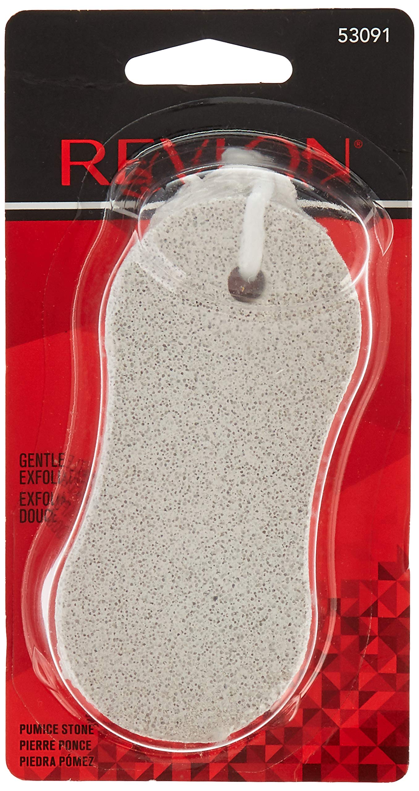 Revlon Pumice Stone for Feet & Body - Natural Exfoliator for Dead Skin Removal - Perfect for Pedicures, Callus & Cracked Heel Care at Home or Spa