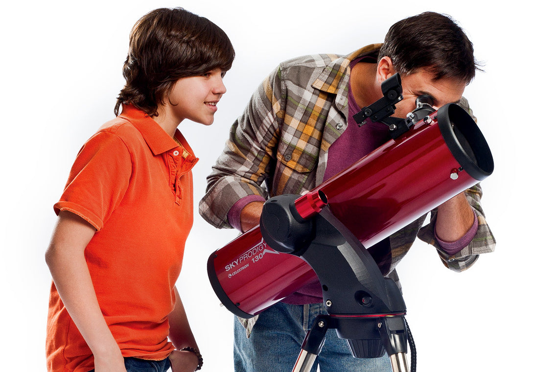 SkyProdigy 130 Computerized Telescope for Astronomy Beginners - Stargazing, Astrophotography & Backyard Exploration