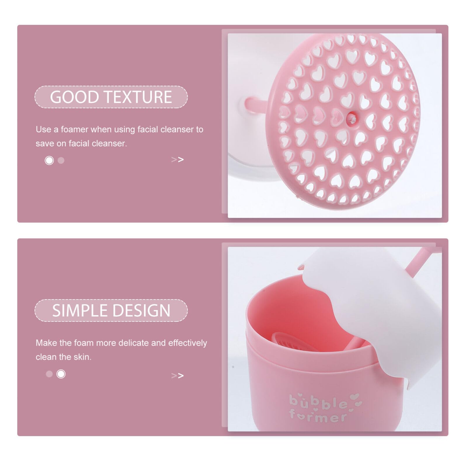 Lurrose 3-Pack Face Wash Foam Maker - Marshmallow Whip Maker Cup for Rich Creamy Lather | Skincare Foaming Tool for Home, Travel & Outdoor Use