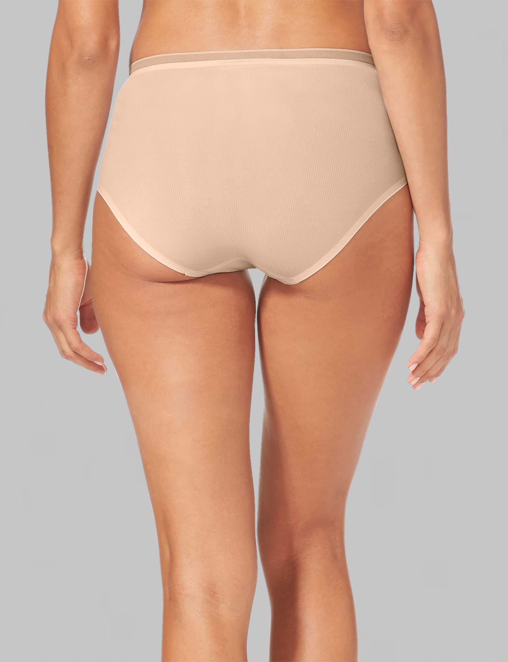 Women's Air High Rise Brief - Comfortable Cotton Underwear for Everyday Wear | Perfect for Yoga, Workout & Lounge
