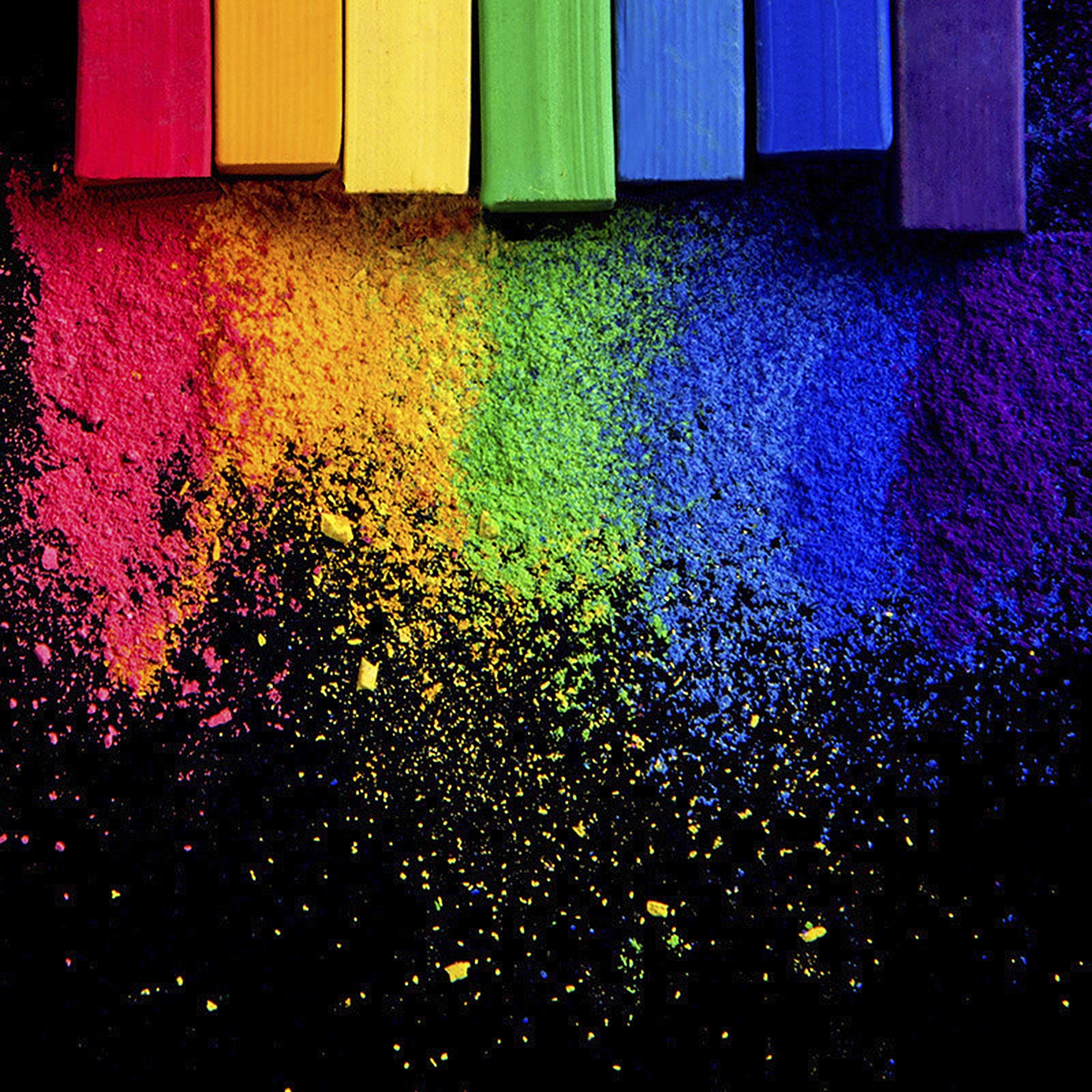 24/32 Color Non-Toxic Soft Pastel Chalk Set - Square Artist Chalk for Acrylic Painting, Drawing & DIY Crafts | Perfect for Kids, Family Art Projects & Professional Artists | Home, School & Studio Use
