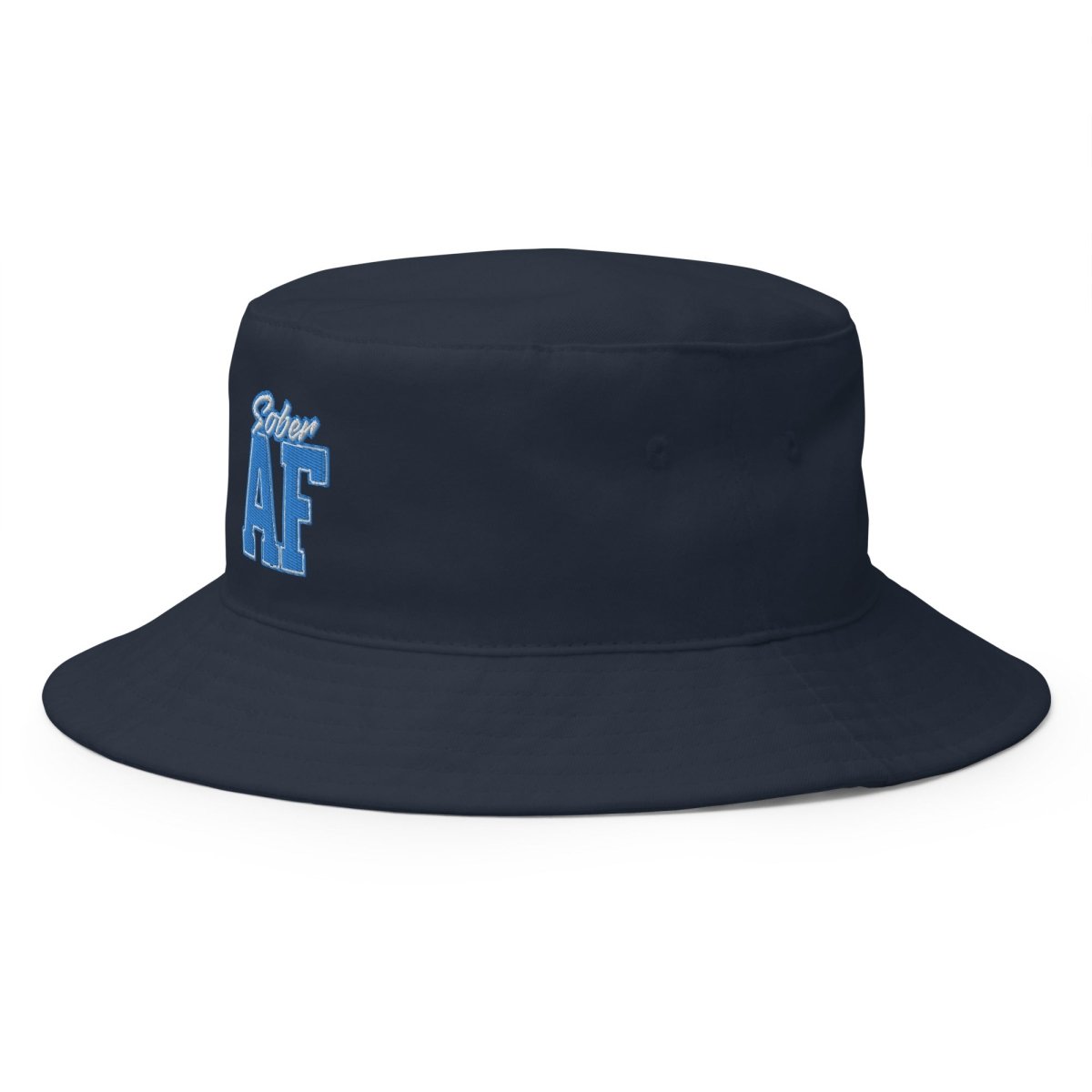 Sober AF Embroidered Bucket Hat for Men & Women - Stylish Sun Protection for Outdoor Activities, Beach, and Casual Wear