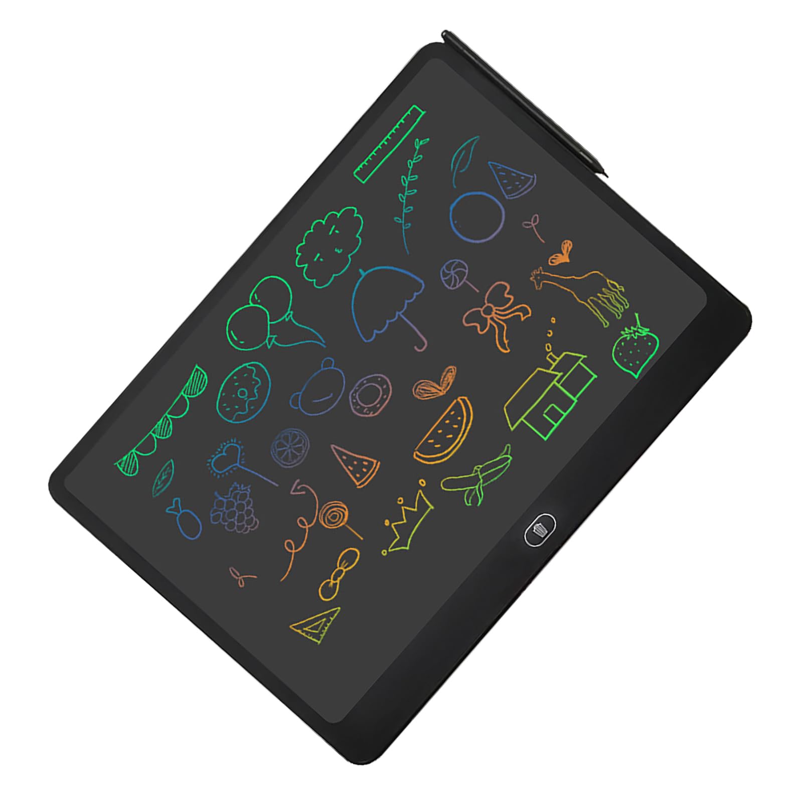 16 Inch LCD Writing Tablet for Kids - Portable Digital Drawing Board with Stylus, Erasable & Reusable - Perfect for Travel, School, and Home Use