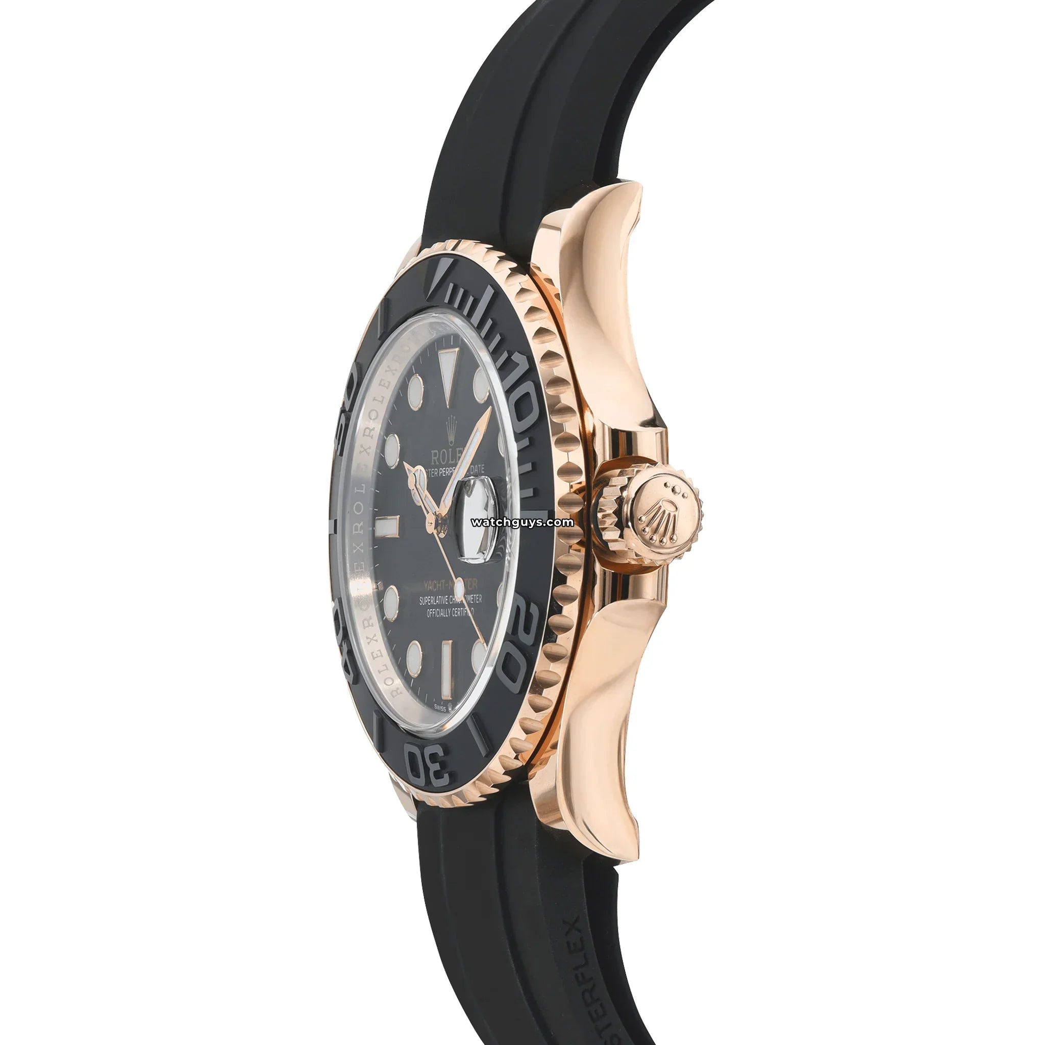Rolex Yacht Master 126655 Luxury Watch with Oysterflex Bracelet - Perfect for Sailing, Yachting & High-End Fashion Occasions