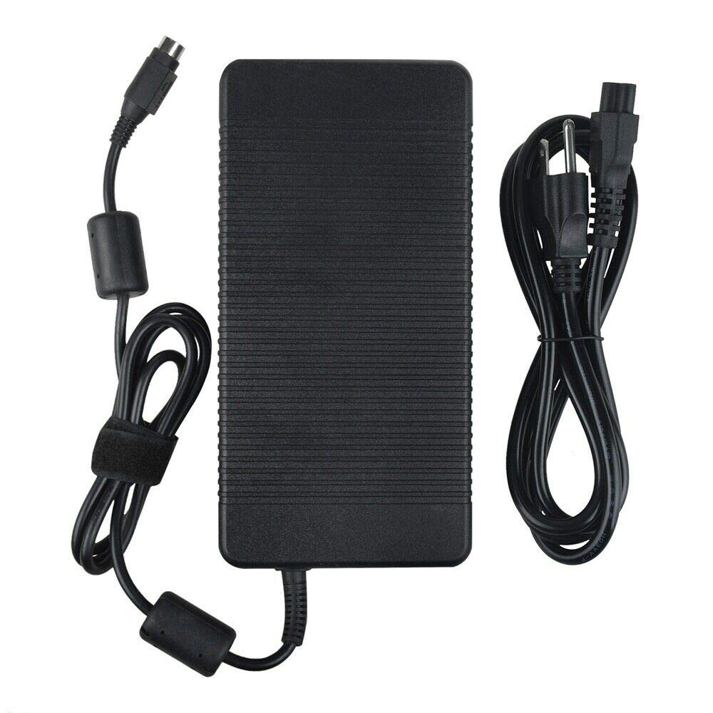 Yustda 230W 4-Pin AC/DC Power Adapter for Aurora MJ-12m 7700 D9T D90T D900T Laptop - Replacement Charger Cord for Notebook PC, Power Supply Cable & Battery Charger - Ideal for Home, Office and Travel Use