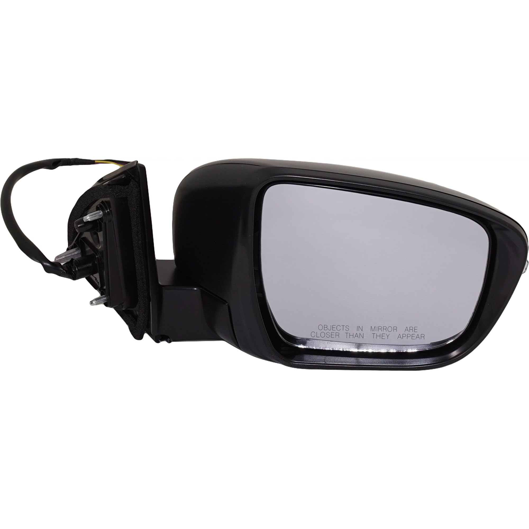 Go-Parts Power Manual Folding Non-Heated Paintable Side Mirrors for 2017-2019 Nissan Rogue Sport SV - Right Passenger & Left Driver Side with Turn Signal Light (No Auto Dimming/BSD/Memory) - Perfect for Replacement, Customization & Off-Road Upgrades