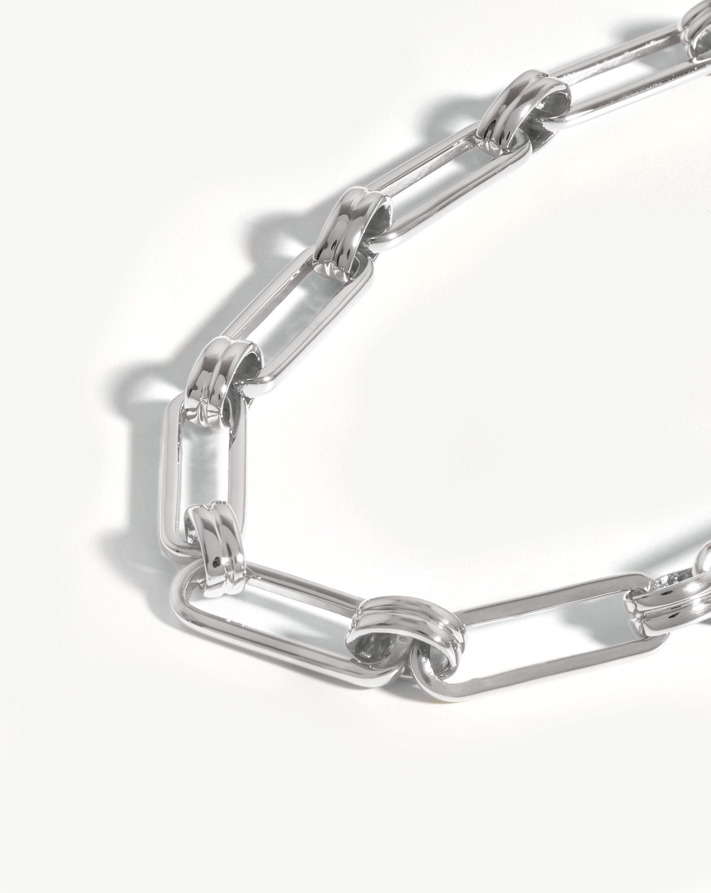 Aegis Chain Bracelet for Men & Women - Silver Plated Stainless Steel Adjustable Unisex Jewelry - Perfect for Everyday Wear, Gifts & Special Occasions