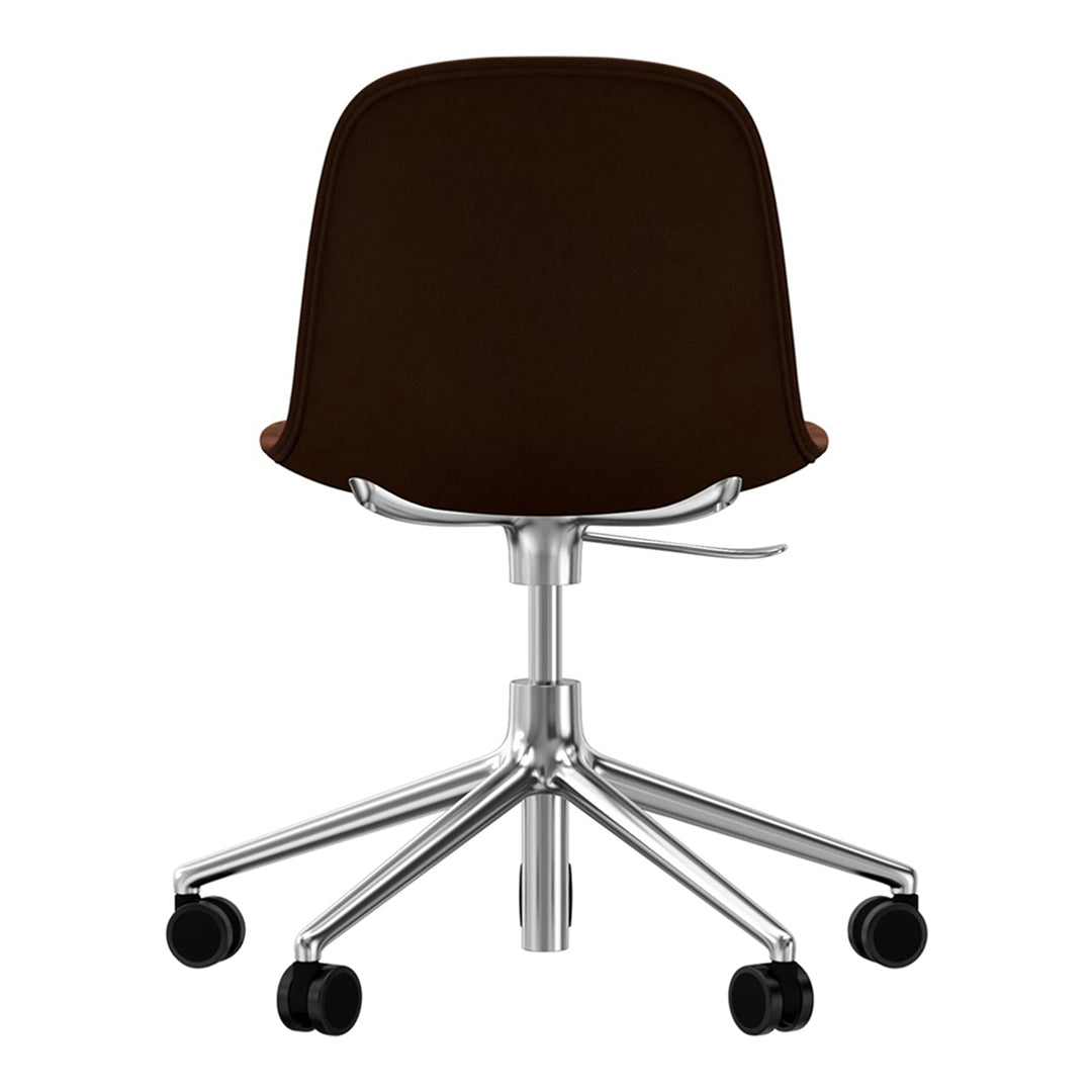 Ergonomic Form Chair with 5W Swivel Base & Gas Lift Mechanism - Premium Upholstered Office Chair for Home & Workspace - Perfect for Long Hours of Comfortable Sitting in Office, Study or Gaming Setup