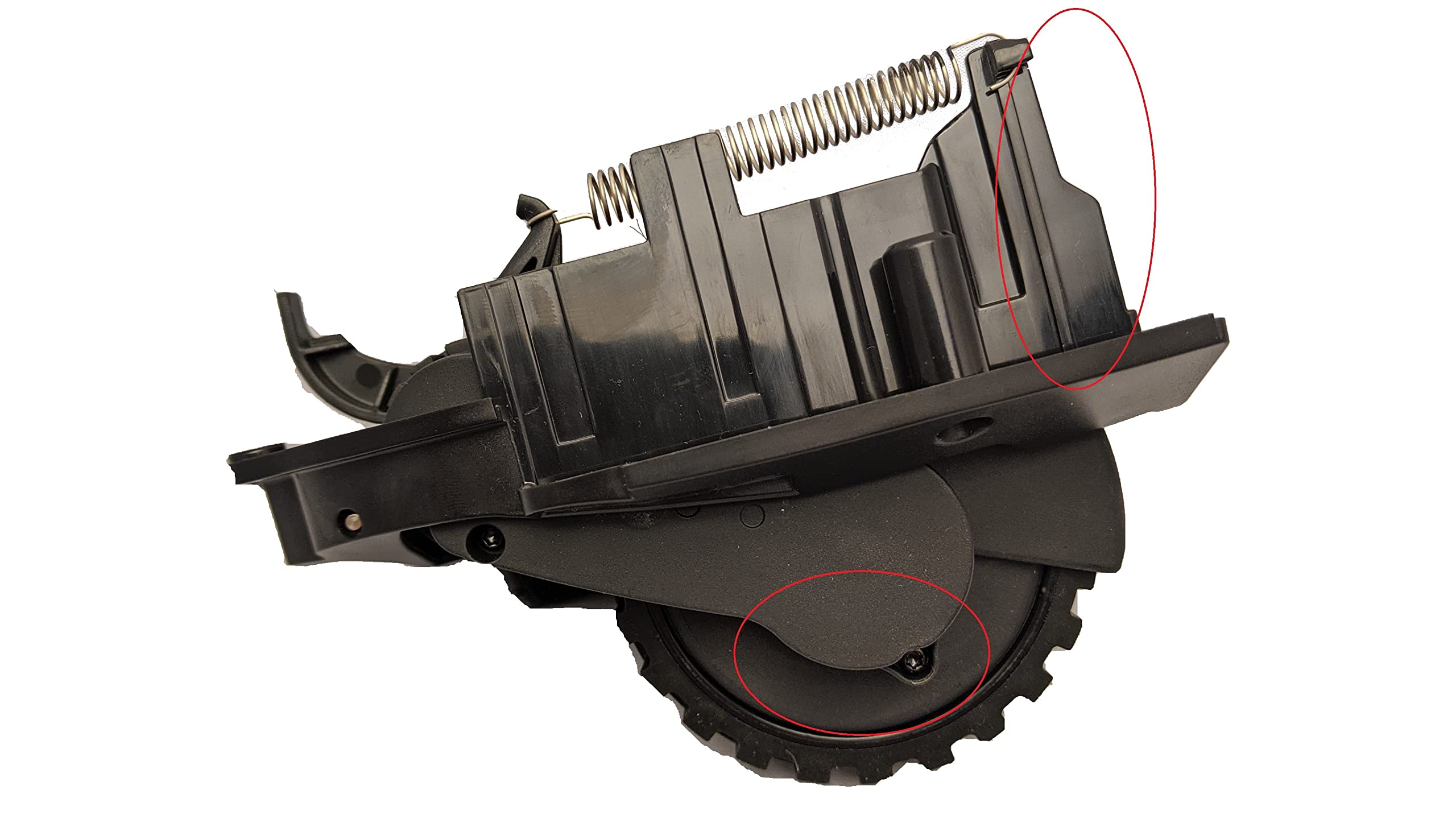 Shark Ion Robot Vacuum Left Wheel & Motor Assembly Replacement Part - Compatible with RV750_NL RV761R01US RV750R01US RV750_NR RV761_NR Models - Perfect for Home Cleaning & Maintenance