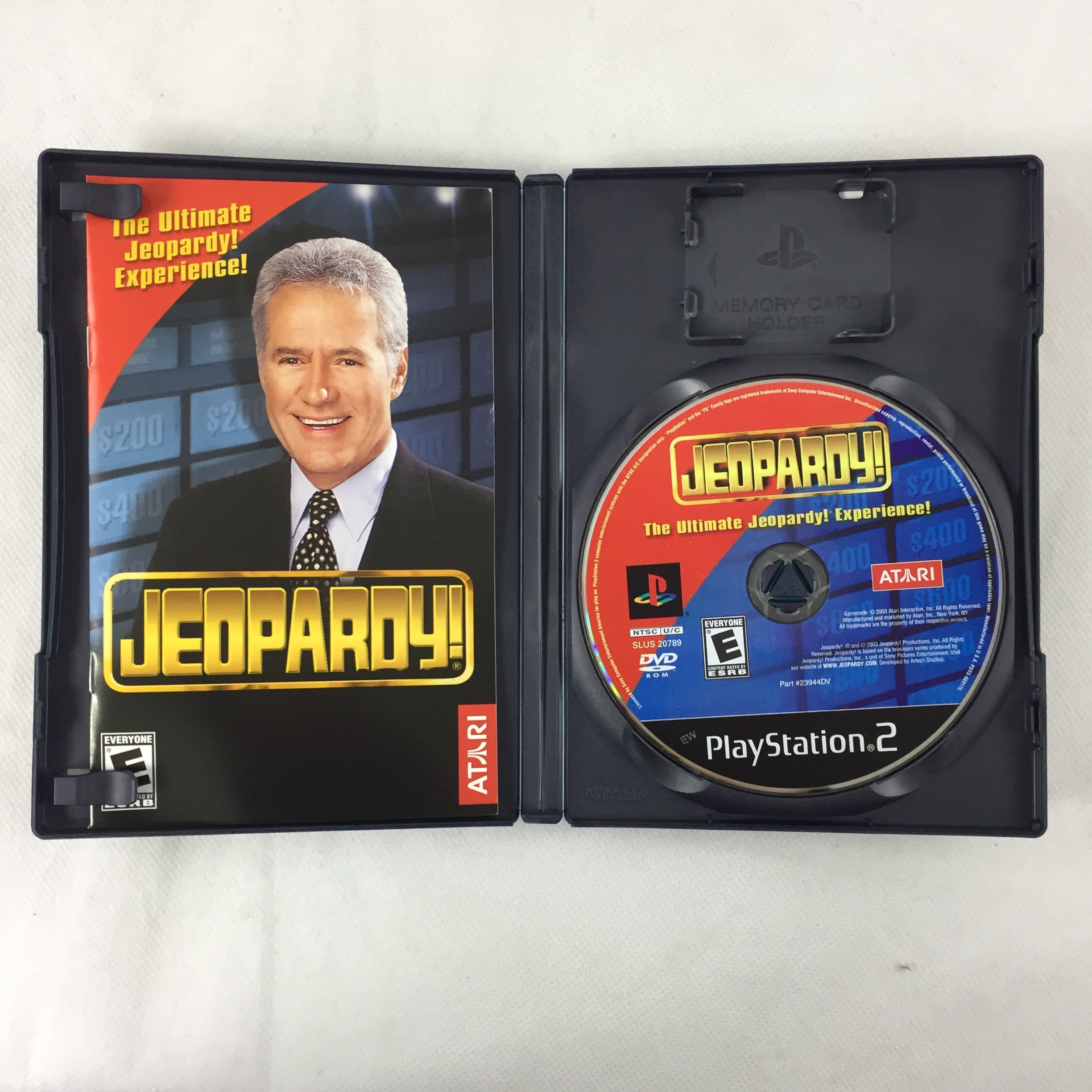 Jeopardy! - PlayStation 2 Game - Trivia Challenge for Family Game Night & Parties