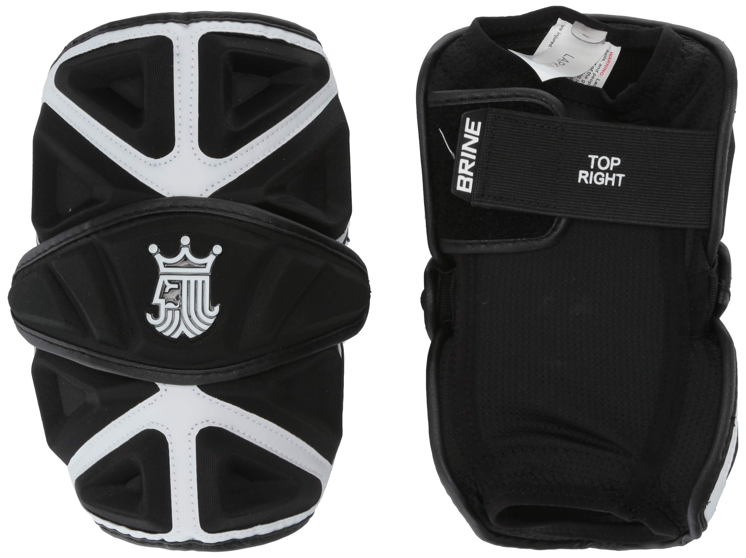 Brine King 4 Lacrosse Arm Pads - Protective Gear for Men & Women - Lightweight & Durable for Training & Games - Perfect for Defense & Goalie Players