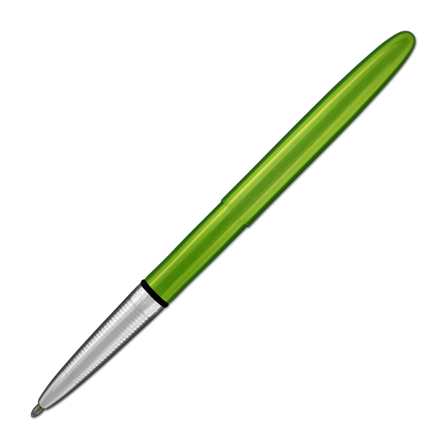 Fisher Space Pen Bullet Ballpoint Pen - Matte Lime Green - Compact & Refillable - Perfect for Outdoor Adventures, Travel & Everyday Carry (EDC)