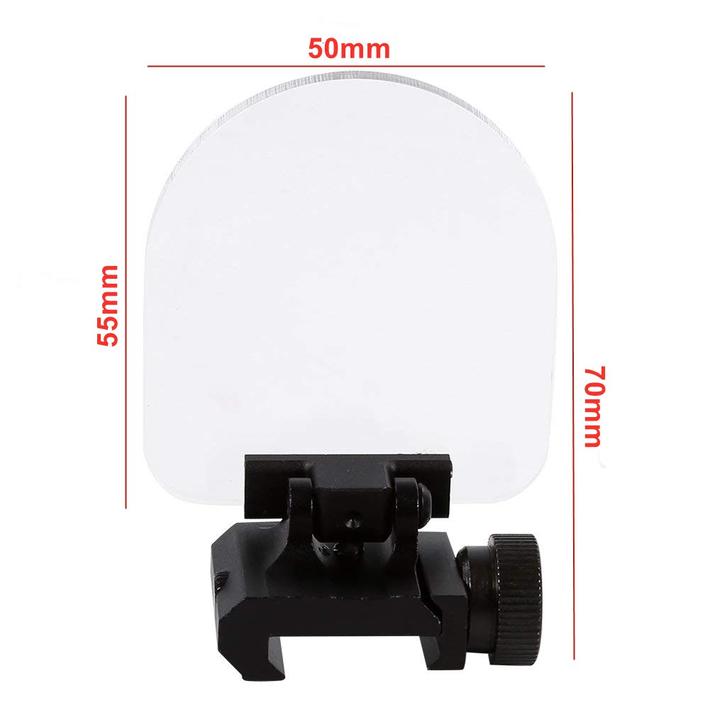 Tactical Scope Lens Protector - Foldable for Airsoft & Red Dot Sights | Outdoor Shooting Gear