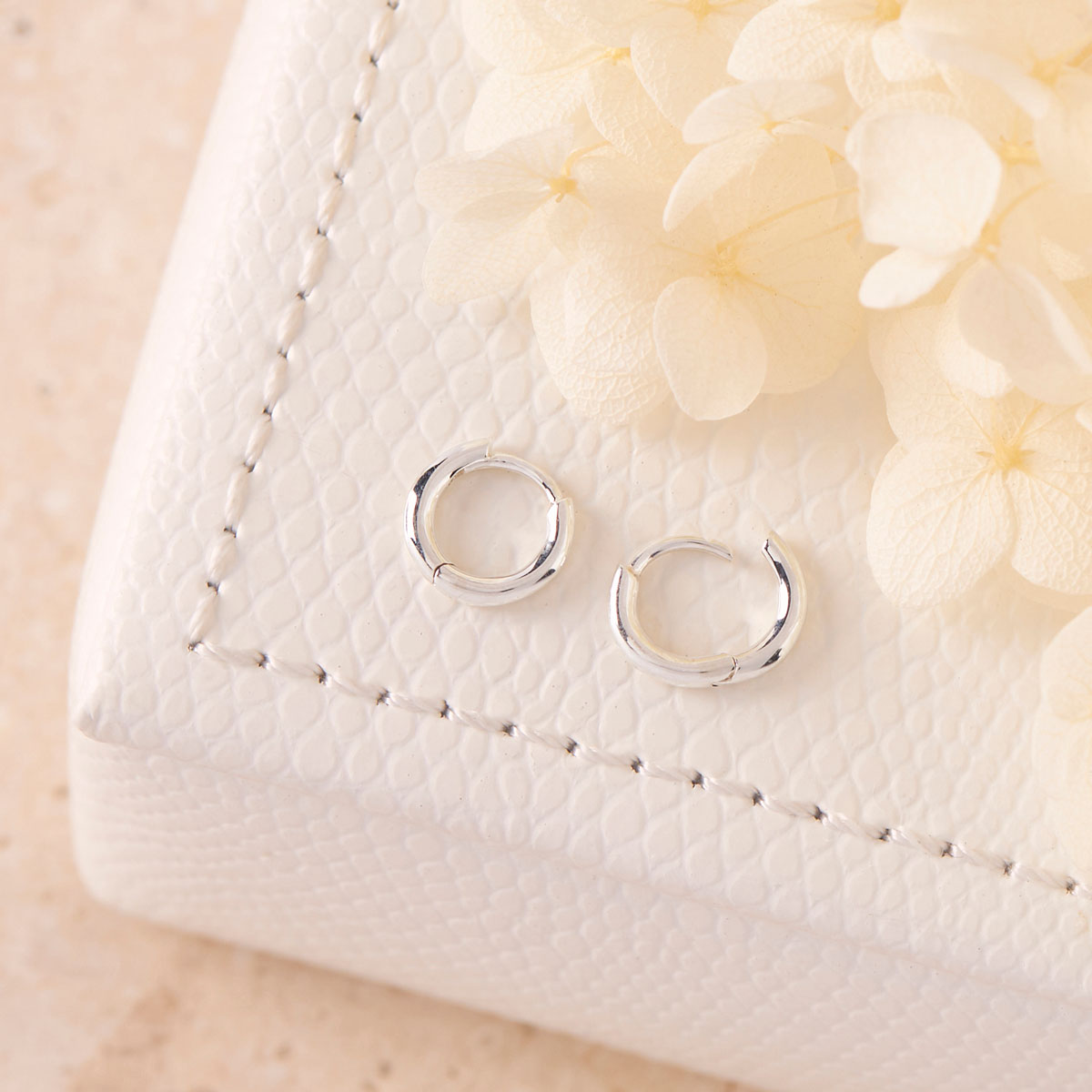 Super Soft Round Huggie Earrings for Women - Hypoallergenic & Lightweight Hoop Earrings for Everyday Wear | Perfect for Work, Date Night & Casual Outfits