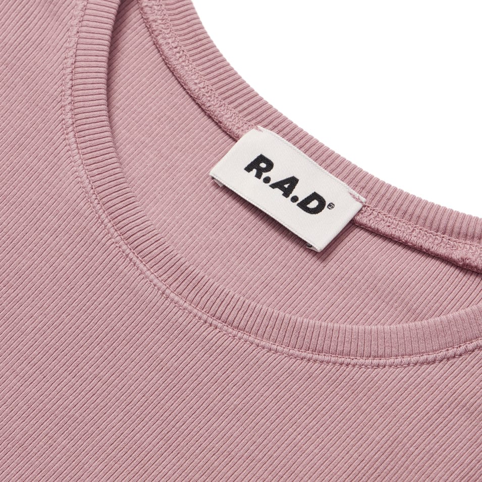 Women's Ribbed Tank Top in Dull Pink - Soft Stretchy Casual Wear for Gym, Yoga & Everyday Outfits