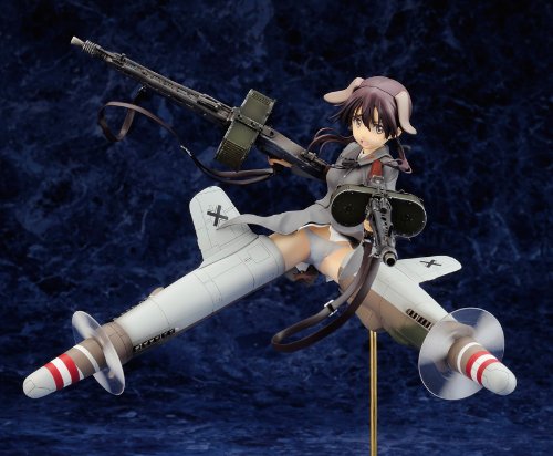 Strike Witches 2: Gertrud Barkhorn Anime PVC Figure (1:8 Scale) - Collectible Model for Anime Fans & Display Decor