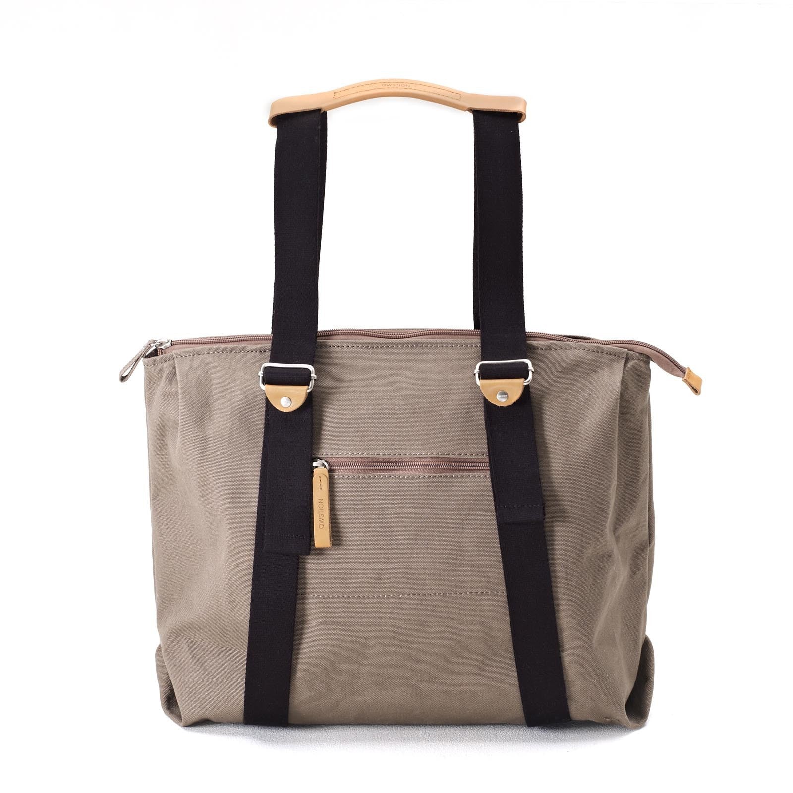Qwstion Simple Ziptote - Stylish & Durable Reusable Shopping Tote Bag for Groceries, Travel & Everyday Use