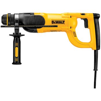 DEWALT D25211K 1-Inch SDS Rotary Hammer Drill with D-Handle - Single Mode Demolition Hammer for Concrete, Masonry & Construction Work | Heavy Duty Power Tool for Drilling & Chiseling