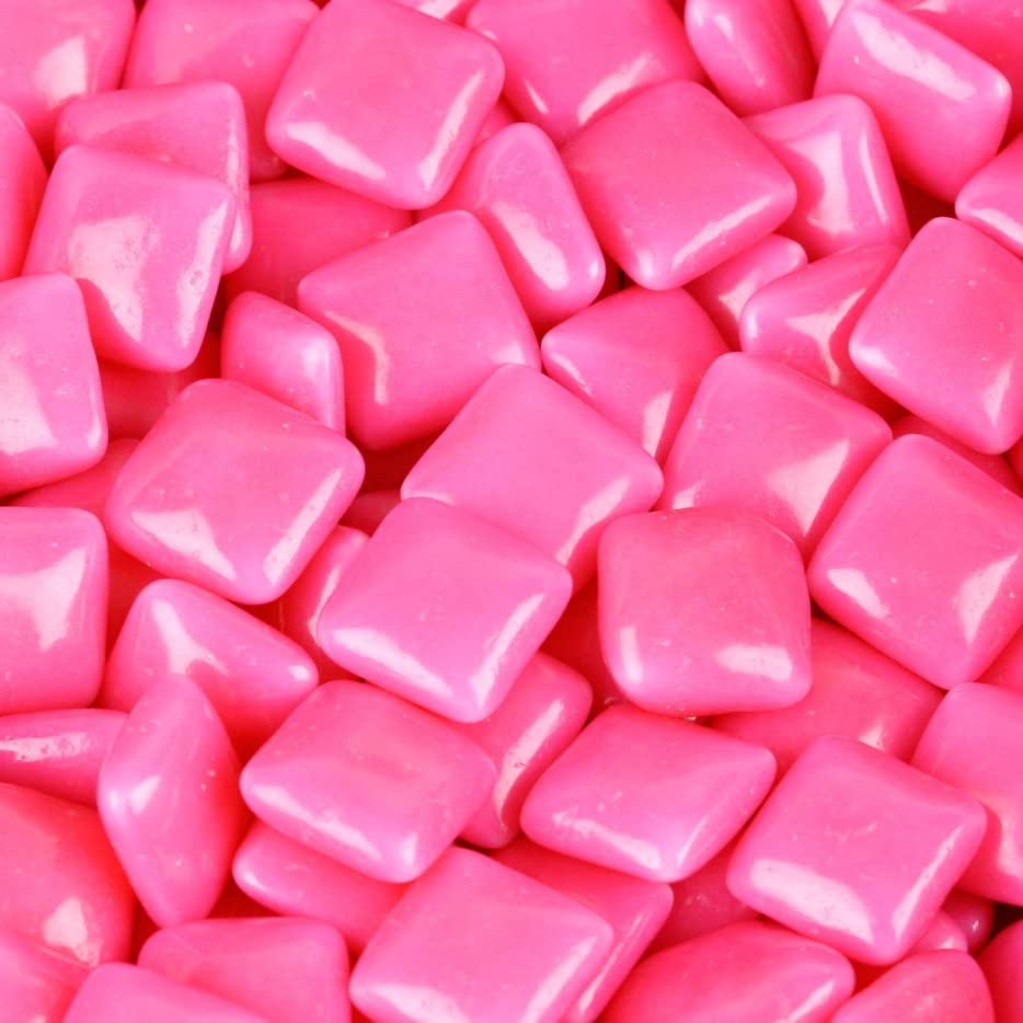 Dubble Bubble Original Pink Bubble Gum - 3 Pound Bulk Bag for Parties, Events & Candy Buffets | Classic Chewing Gum for Kids & Adults