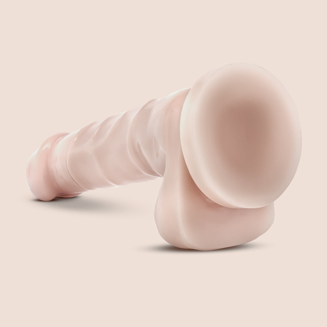 Realistic 7.75 Inch Dildo with Balls - Lifelike Skin Feel for Enhanced Pleasure | Perfect for Solo Play, Couples Intimacy & Adult Toy Collection