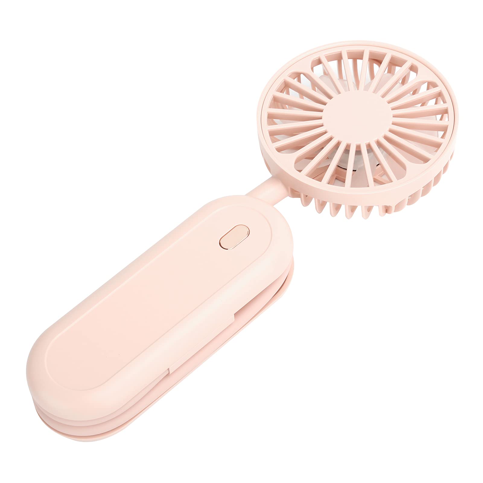 Portable Handheld Mini Fan - 070 Fan Winding Type Neck Fan for Home, Office, Travel | Lightweight & Rechargeable | Perfect for Outdoor Camping, Picnic, Hiking & Summer Activities