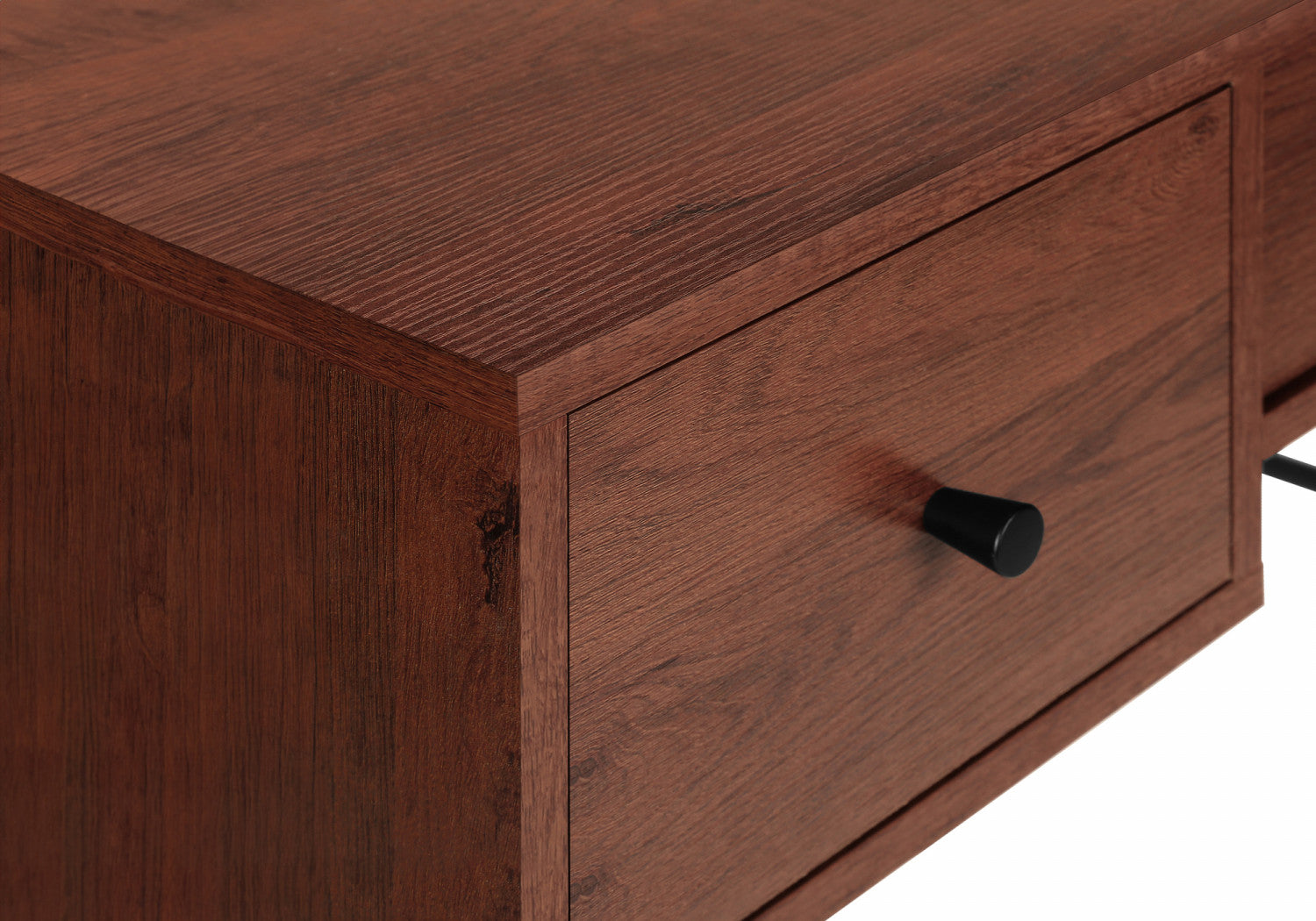 Premium Rovan Cherry Wood Desk - Stylish & Durable Home Office Furniture for Work & Study