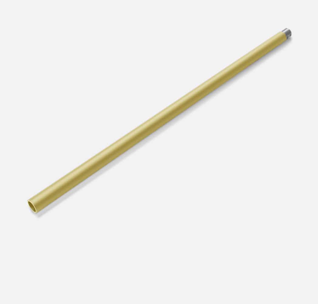 MARSET Ambrosia 400mm Adjustable Brass Extension Pole for Ceiling Lights, Pendant Lamps & Decorative Lighting Fixtures