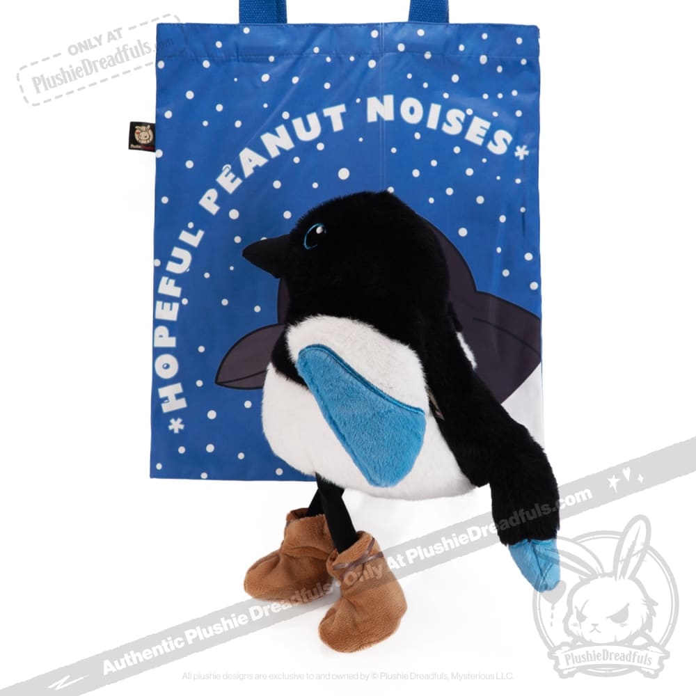 Plushie Dreadfuls Rocky Mountain Magpie Stuffed Animal - Soft Cute Plush Toy for Kids, Collectors & Home Decor | Perfect Gift for Bird Lovers & Nursery Decor