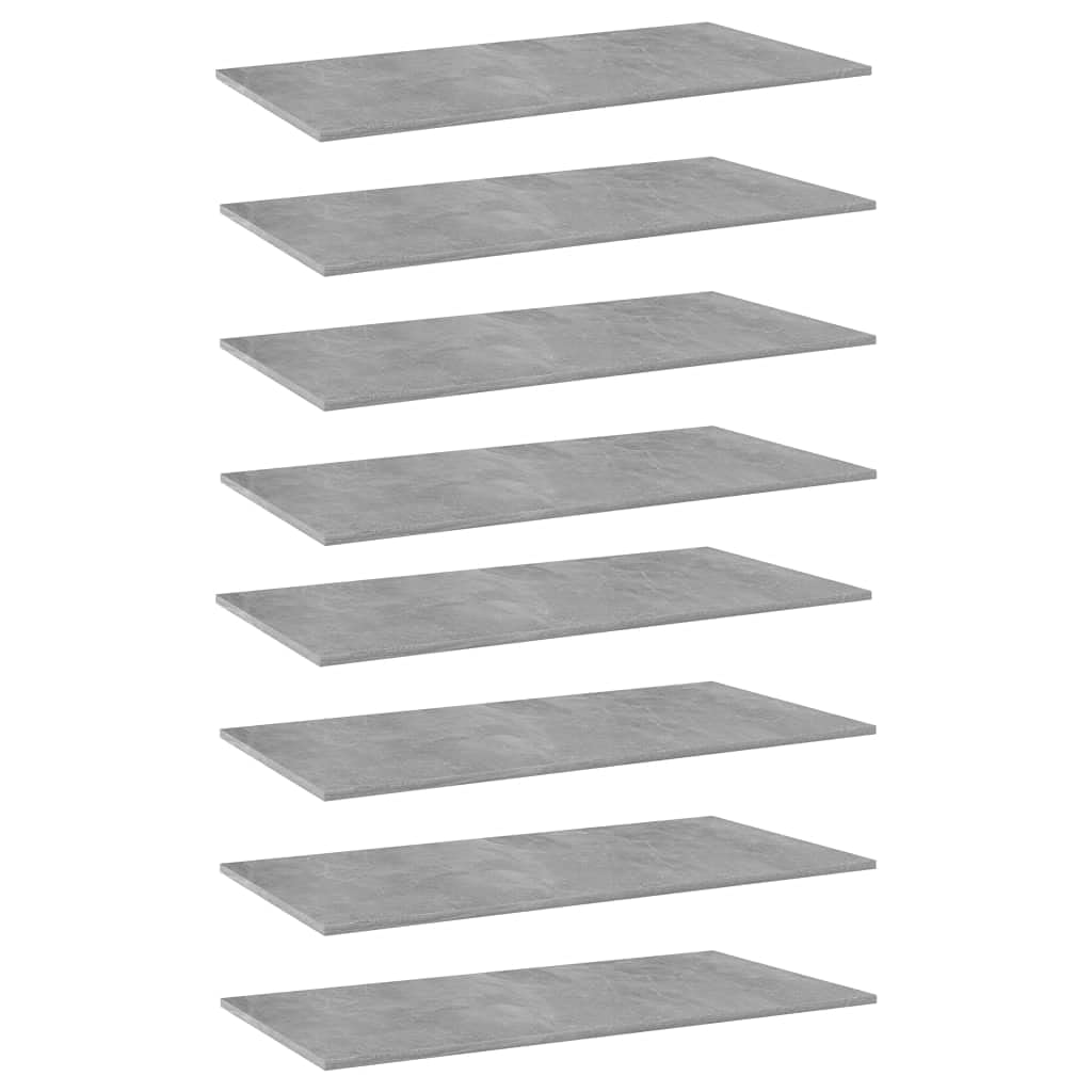 8-Pack Bookshelf Replacement Boards - 31.5