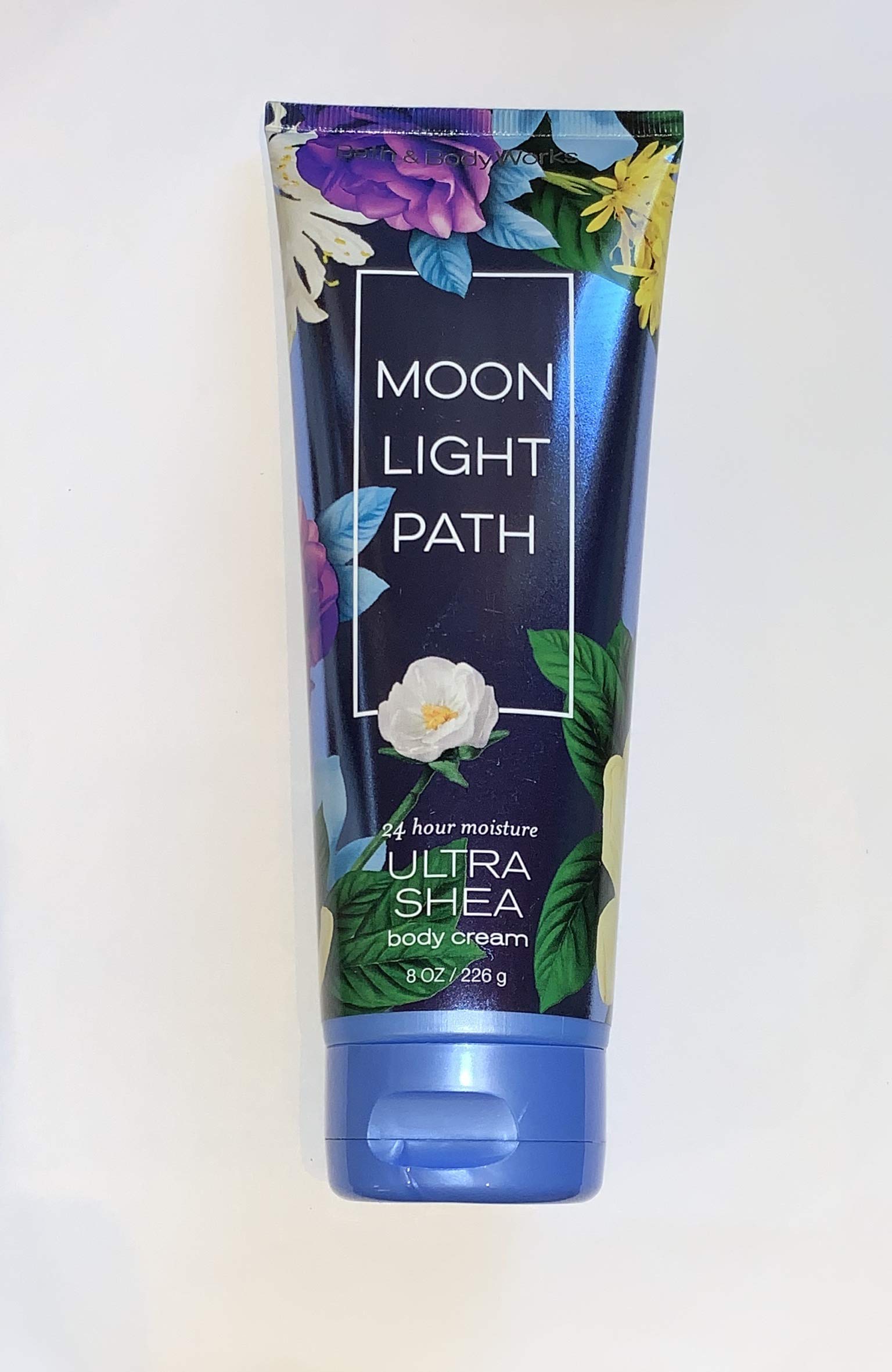 Bath & Body Works Moonlight Path Ultra Shea Body Cream - 8 oz Hydrating Moisturizer for Dry Skin | Nighttime Skincare Routine & Relaxing Self-Care