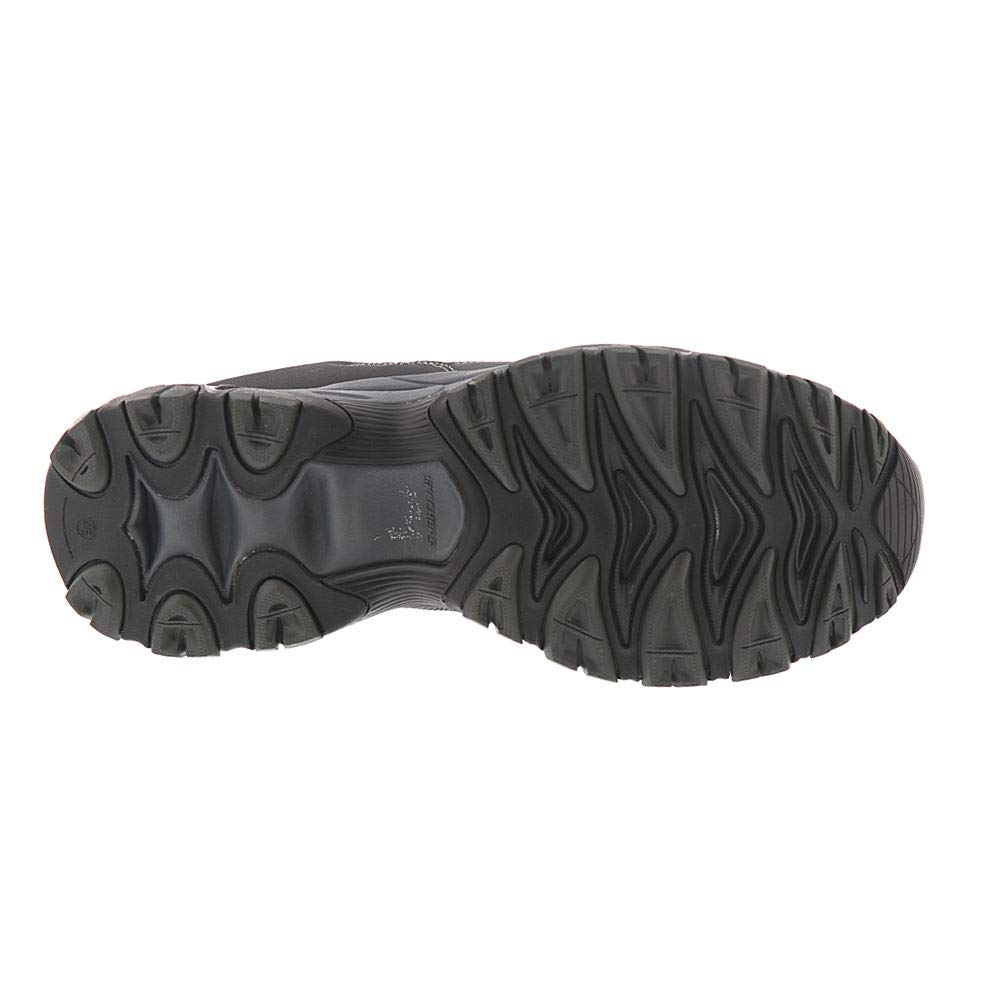 Skechers Men's Cankton Ebbitt Steel Toe Work Shoes - Safety Construction Shoes for Men - Non-Slip, Comfortable Work Boots for Construction, Warehouse & Outdoor Jobs